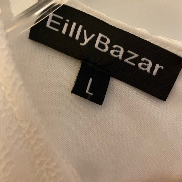 SHEIN Eilly Bazar white lace dress size large - Picture 4 of 5